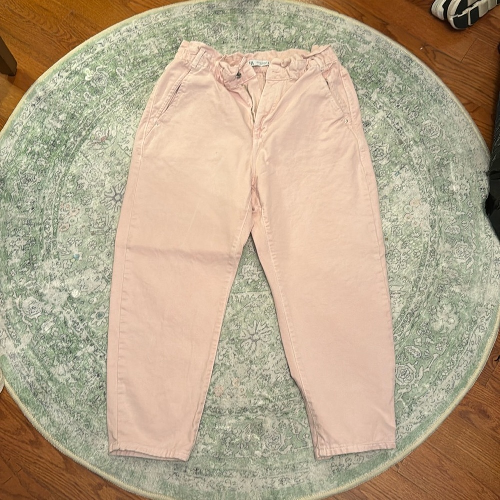 Pink jeans